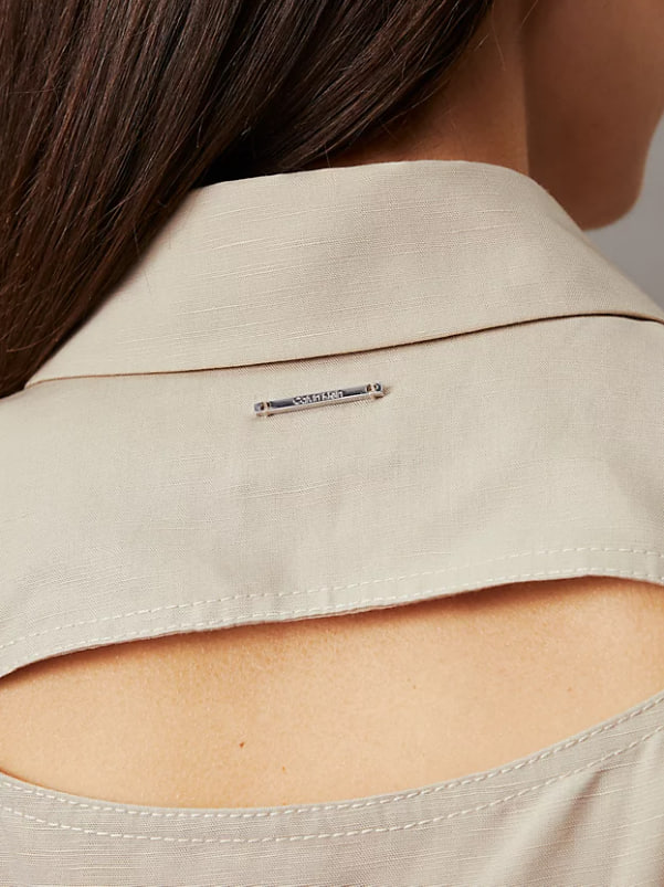 Relaxed Cut Out Detail Shirt
