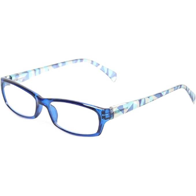 Kerecsen Reading Glasses 5 Pairs Fashion Ladies Readers Spring Hinge with Pattern Print Eyeglasses for Women