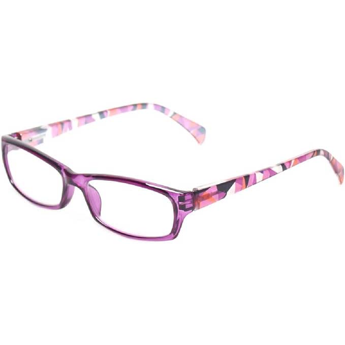 Kerecsen Reading Glasses 5 Pairs Fashion Ladies Readers Spring Hinge with Pattern Print Eyeglasses for Women