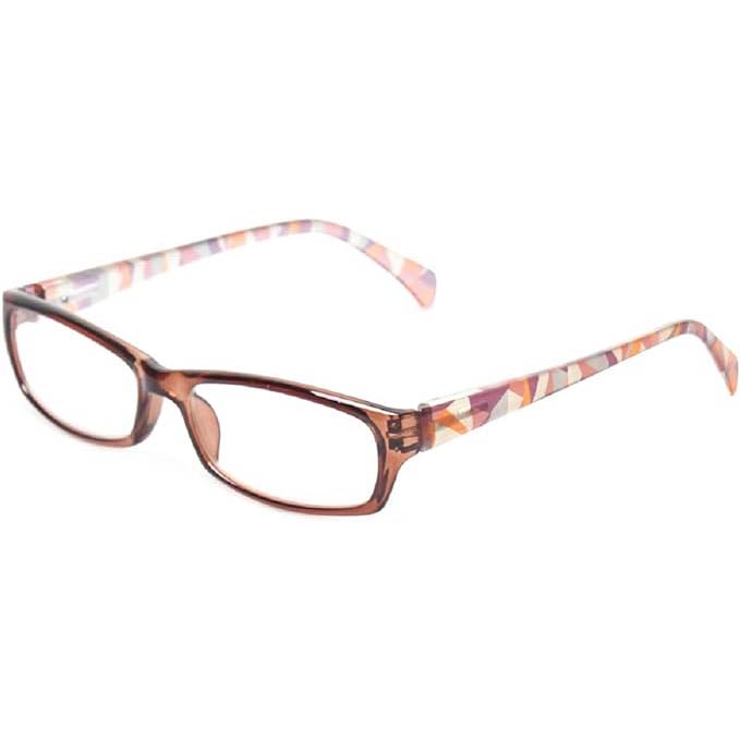 Kerecsen Reading Glasses 5 Pairs Fashion Ladies Readers Spring Hinge with Pattern Print Eyeglasses for Women
