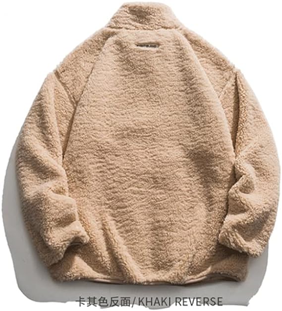 WPYYI Coat Men s Winter Couple Cotton-Padded Clothes Men s Loose and Thick Cotton-Padded Jacket Men s Warm Padded Jacket 