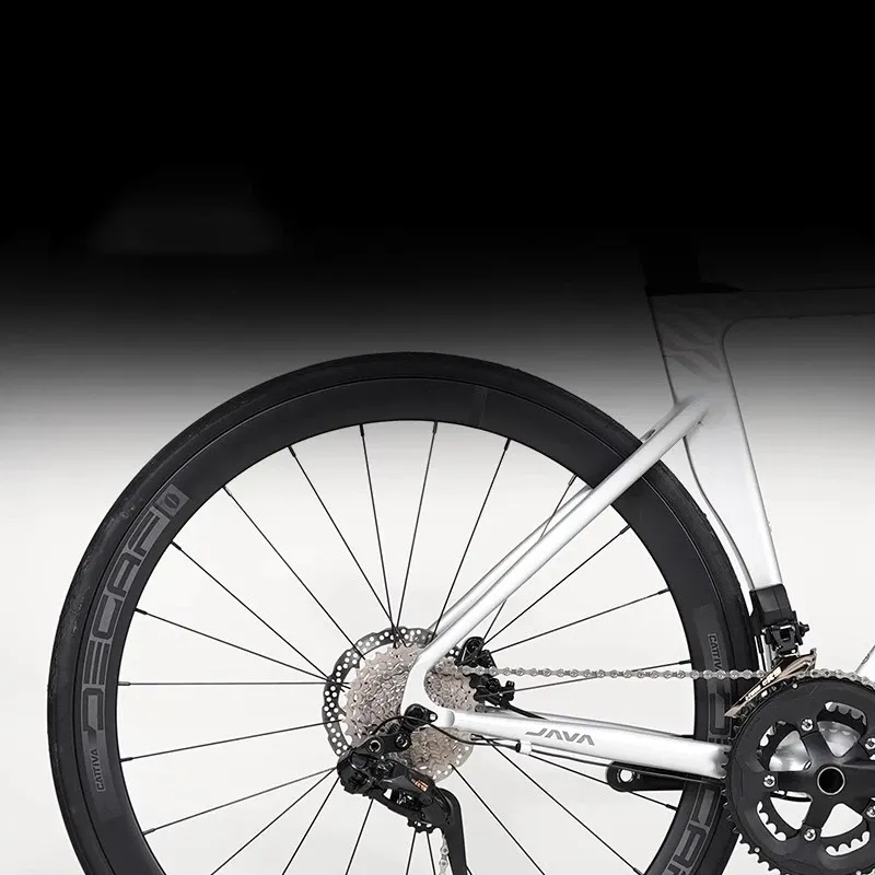 JAVA RIVALE TT Ironman Triathlon Bicycle Electronic Wireless Gear Shift LTWOO ER9 24 Speeds Carbon Fiber Front Fork Road Bike