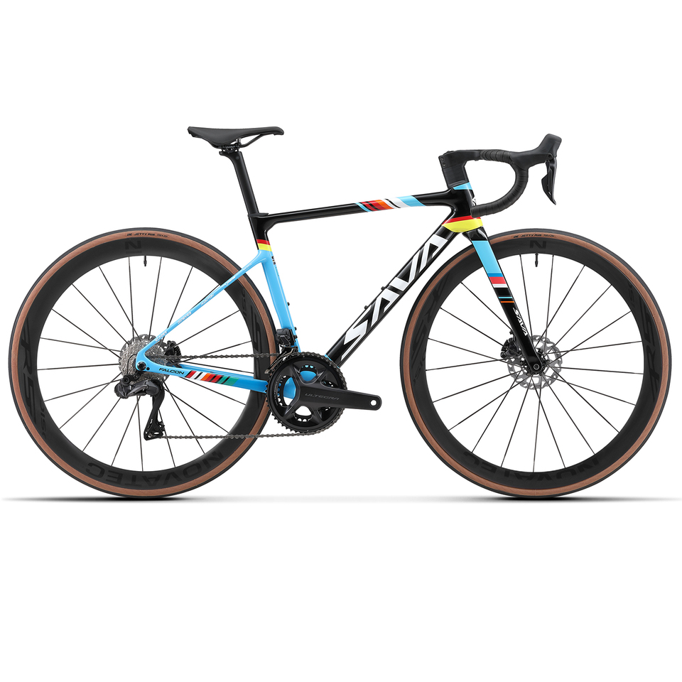 SAVA Racing Team Edition Full Carbon Road Bike CE UCI Certified Ultegra Di2 24Speed ​​Adult Racing Internal Cable Hydraulic