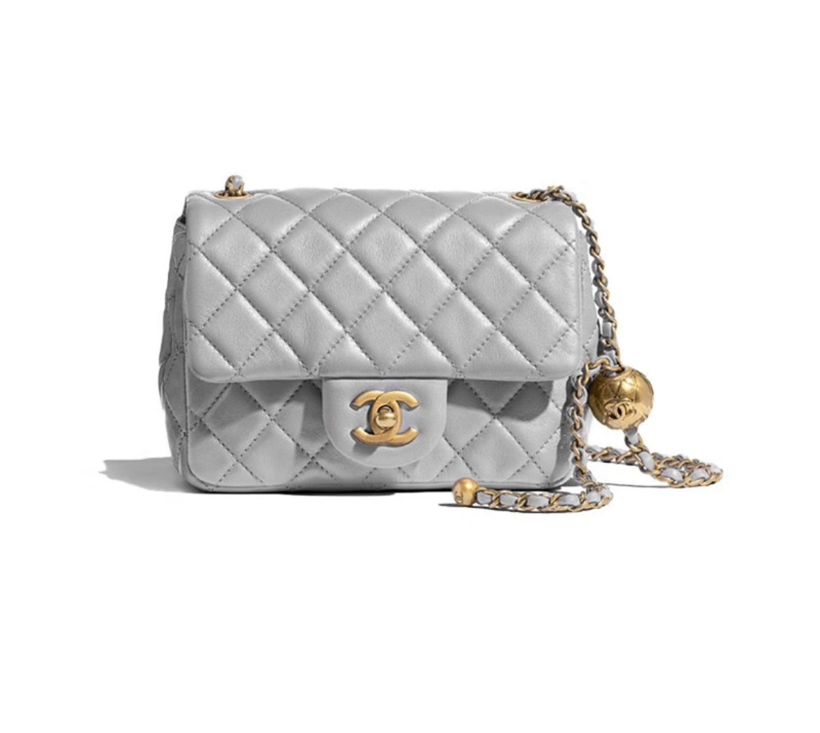 Chanel Classic Square Fat Shoulder Bag Crossbody Bag