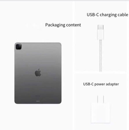 Apple iPad Pro 12.9-inch M4 chip 2024 tablet (256G WLAN version/MVV83CH/A)