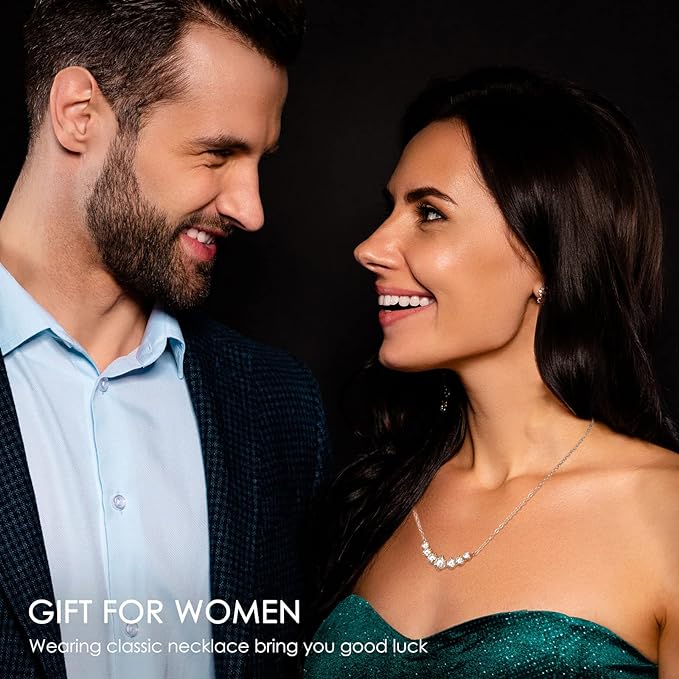 CNUGGCH Diamond Pendant Necklaces for Women