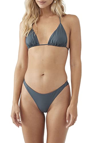 Hermosa Bikini Bottoms - Skimpy Coverage Women Bathing Suit Bottom with High Rise Fit