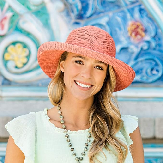 Wallaroo Hat Company – Women’s Victoria Sun Hat – Everyday Style, Packable Design, Adjustable Sizing for Medium Crown Sizes